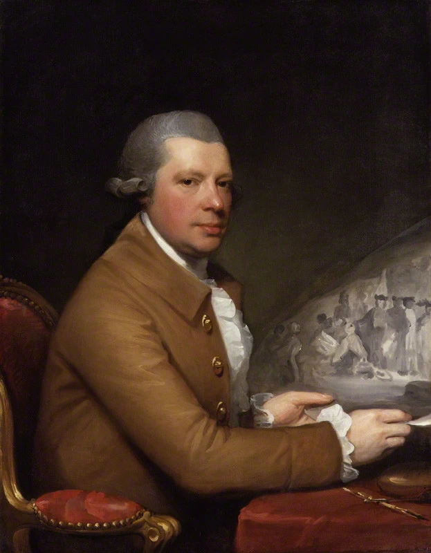Ritratto dell'incisore John Hall - National Portrait Gallery